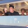 Presidente norte-coreano Kim Jong-un ordenou executar dezenas de oficiais - AFP