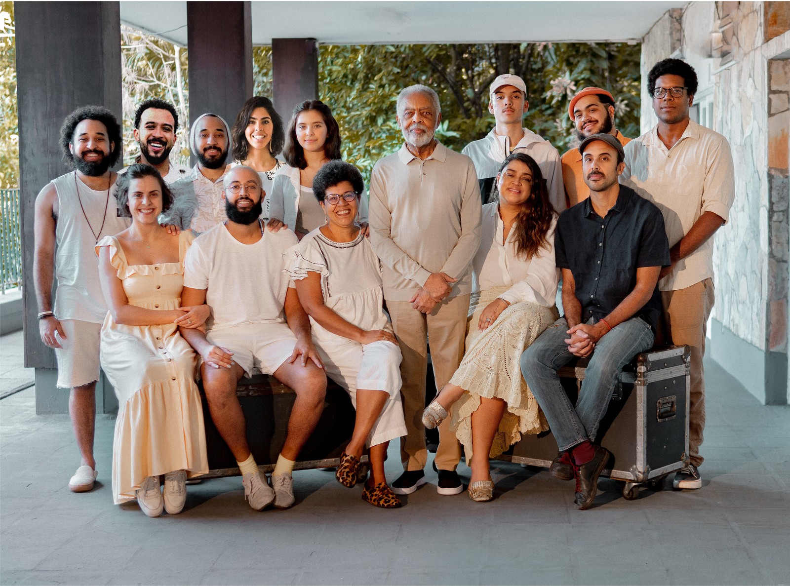 Gilberto Gil e família — Foto: Divulgação