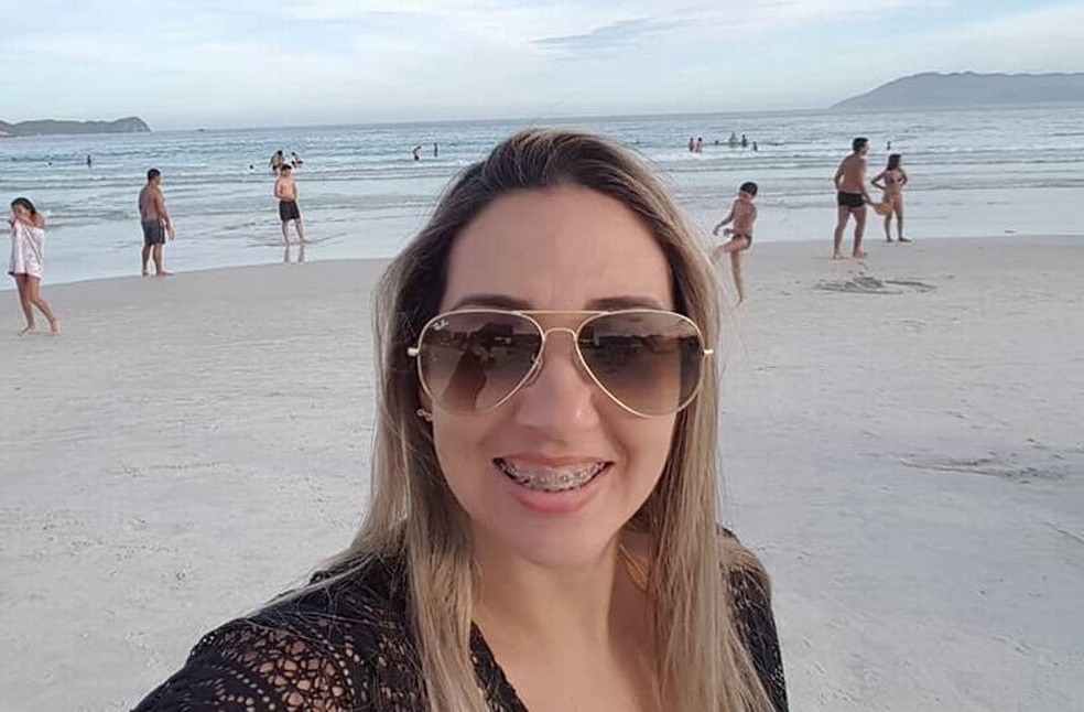 Adriana morreu após procedimento estético com Geysa, em 2018 — Foto: Reprodução