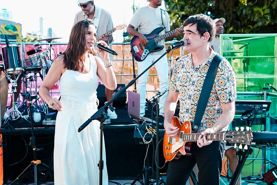 Ivete Sangalo e Samuel Rosa