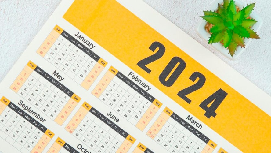 Calendário de 2024