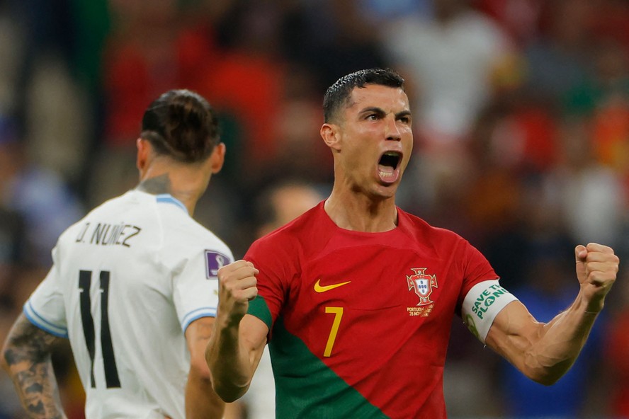 Cristiano Ronaldo marcou um gol na Copa do Mundo do Catar