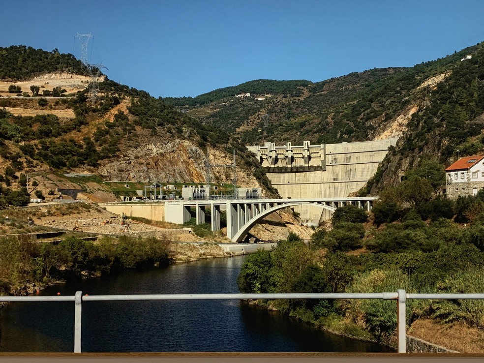 Central Hidrelétrica construída por Souto de Moura. — Foto: Divulgação