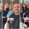 Giovanna, Michel, Leidy Elin e Raquele se reencontram - Reprodução / Instagram