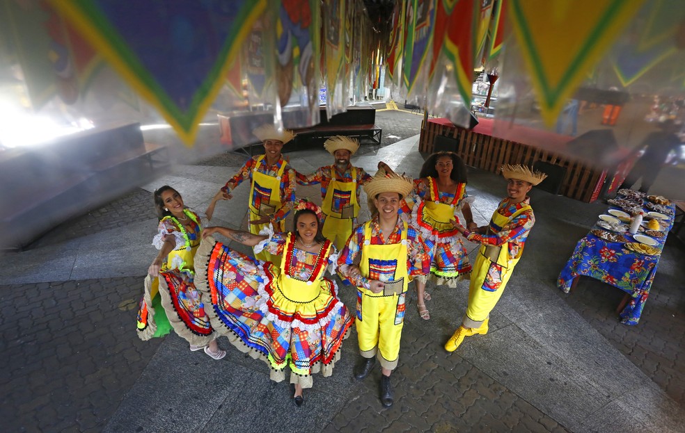 O arraial da Feira de São Cristóvão começa sábado (10 de junho) e vai até agosto — Foto: Divulgação/Fábio Rossi