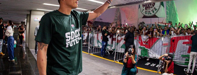 Thiago Silva chega ao Rio para jogar no Fluminense — Foto: Marcelo Gonçalves/ Fluminense F. C.
