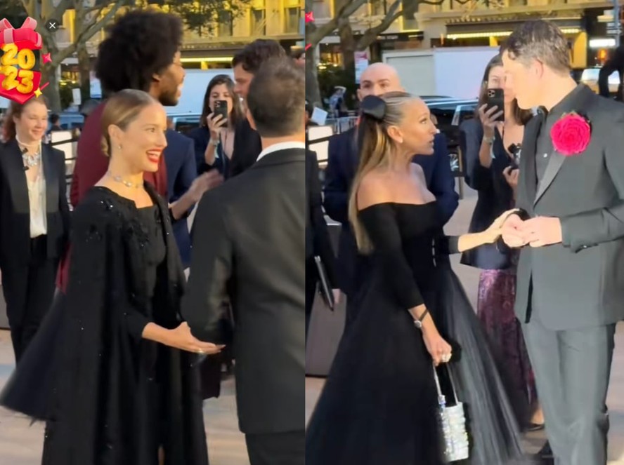 Atriz leva bronca de fotógrafos ao ficar na frente de Sarah Jessica Parker em tapete vermelho em NY