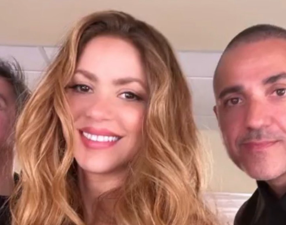 Shakira e Rafa Arcaute: colegas iniciaram namoro — Foto: Reprodução/Instagram