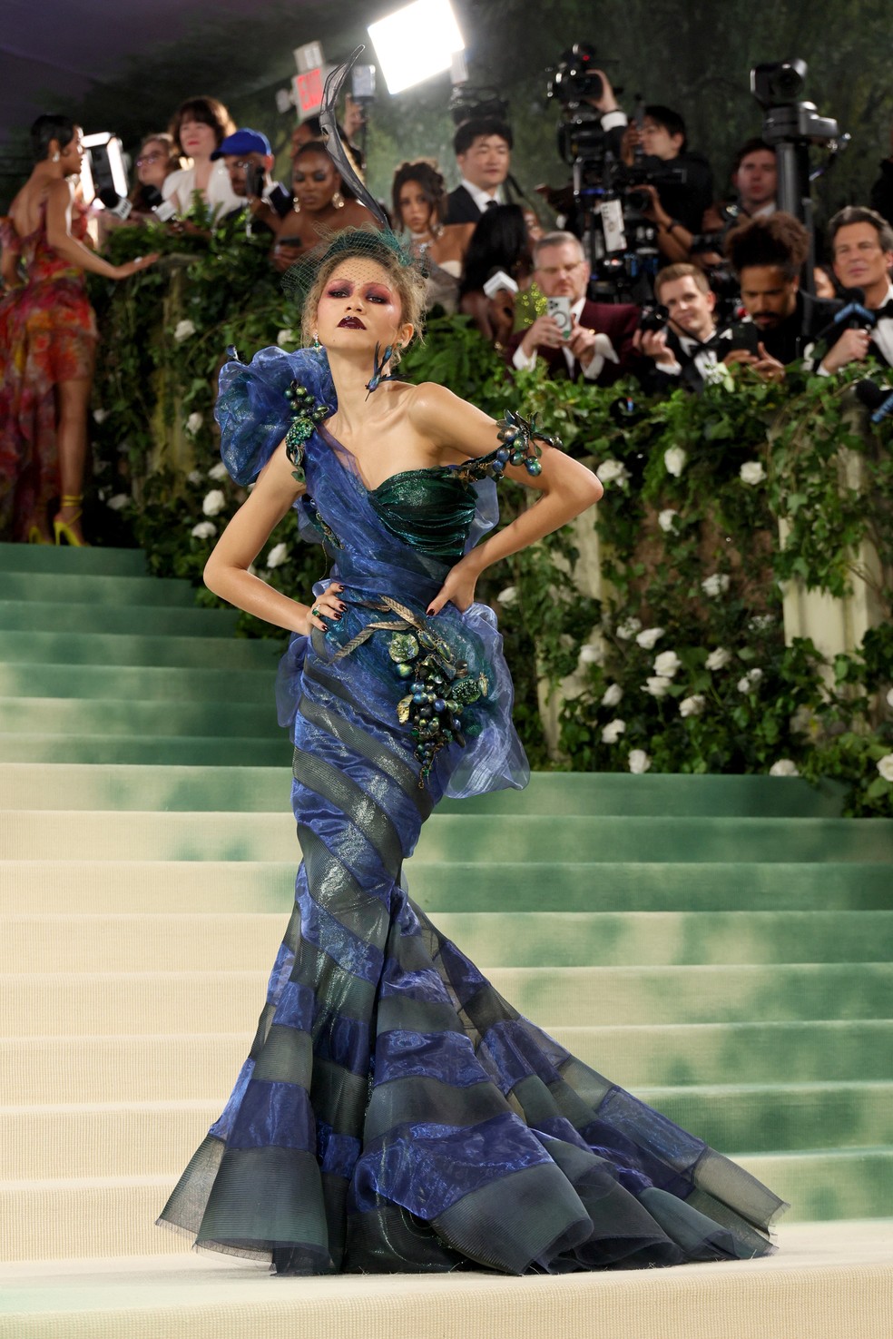 Look de Zendaya no Met Gala 2024 — Foto: Getty Images