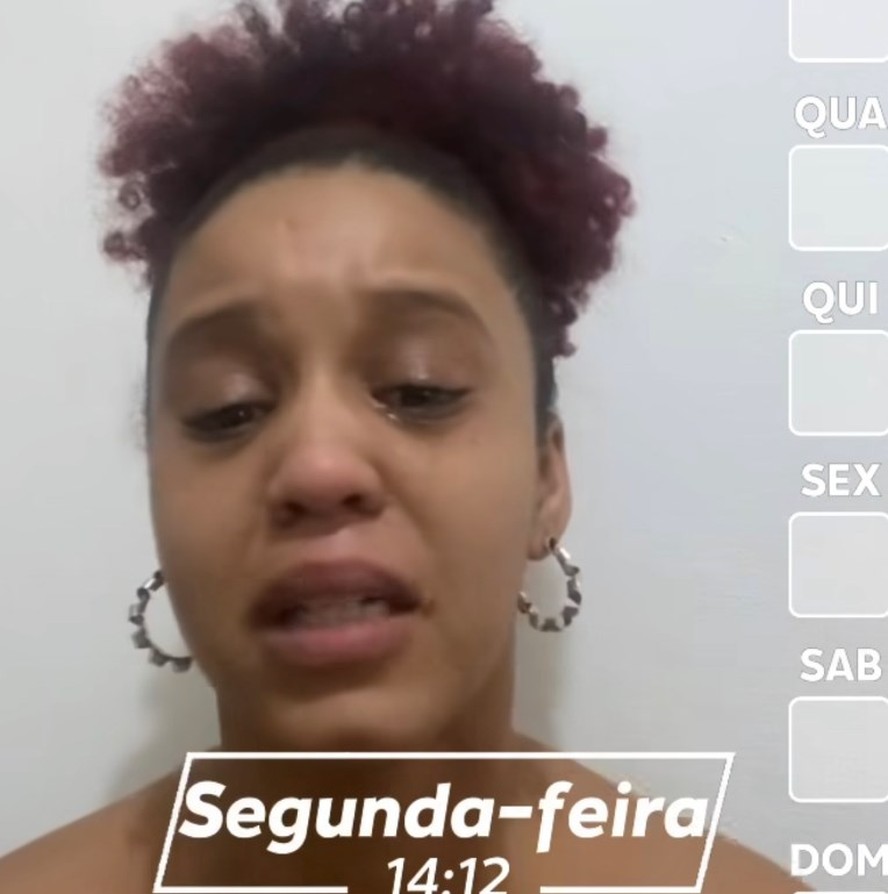 Hindyara Nobre postou vídeo nas redes sociais pedindo ajuda ao pai com câncer no reto