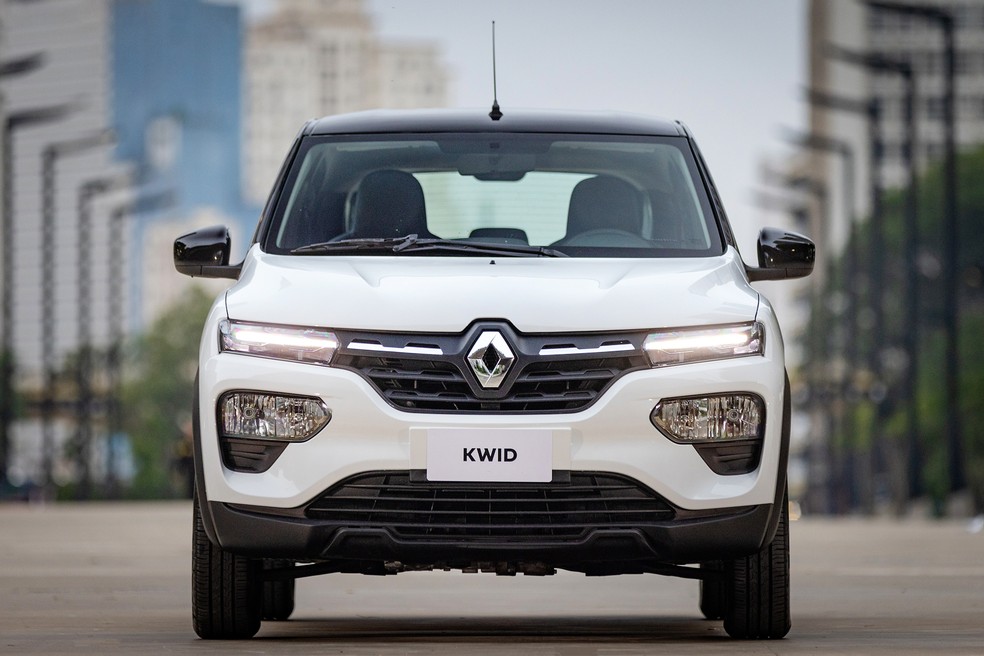 Kwid, modelo de entrada da Renault — Foto: Divulgação