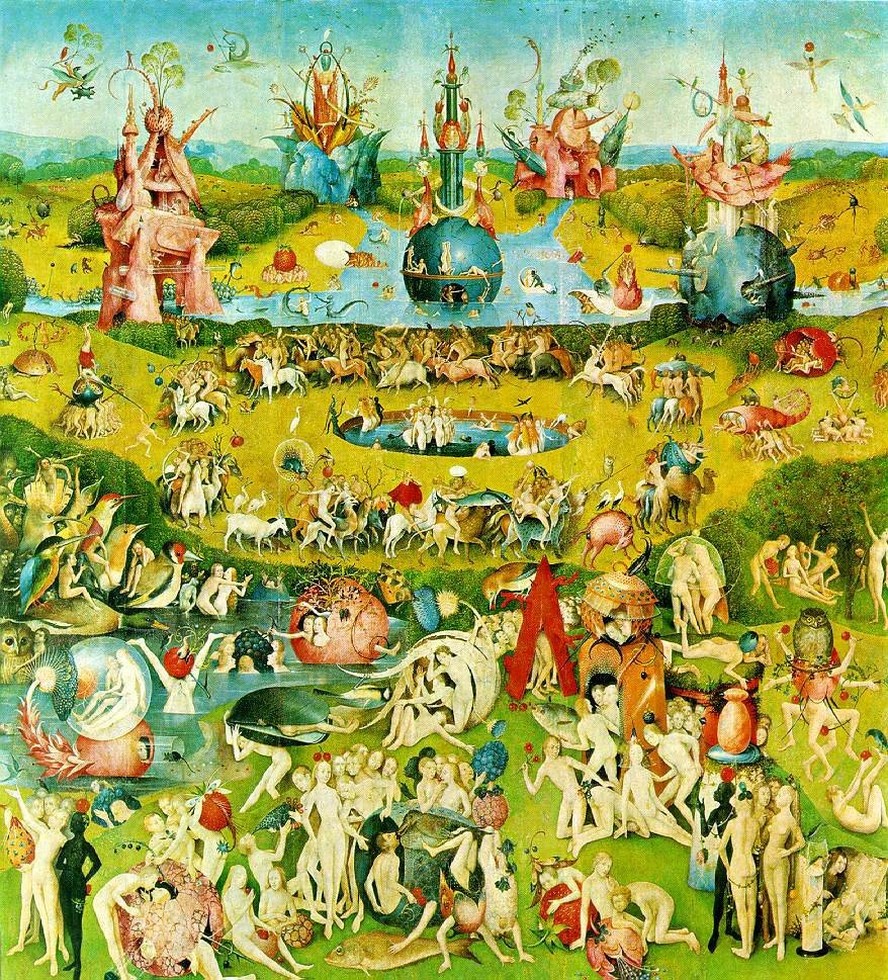 Detalhe de “O jardim das delícias”, de Hieronymus Bosch: Godofredo de Oliveira Neto cria mistério em torno de uma suposta obra do pintor