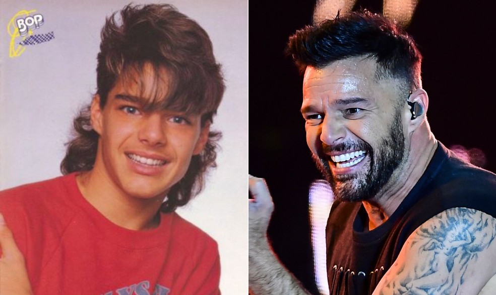 Ricky Martin — Foto: Reprodução e Ronaldo Schemidt / AFP