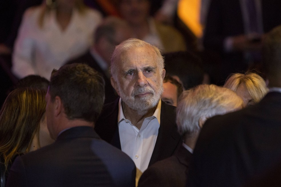 O investidor Carl Icahn — Foto: Victor J. Blue/Bloomberg