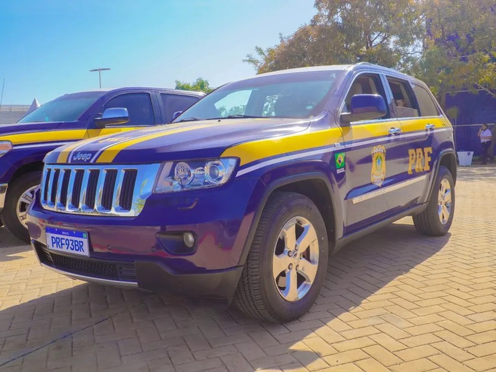 Jeep Grand Cherokee Limited 3.6 usado pela PRF — Foto: PRF/Divulgação