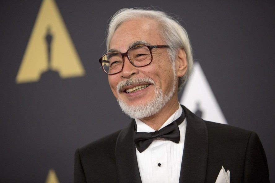 Hayao Miyazaki, em 2014