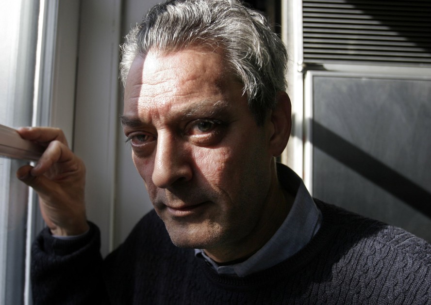 O escritor americano Paul Auster