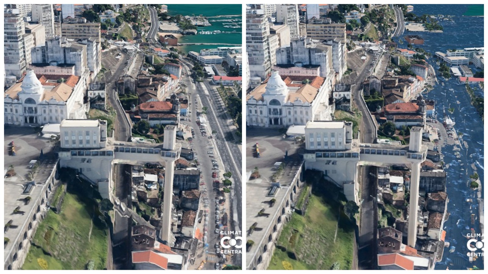 Salvador - Bahia  — Foto: Climate Central