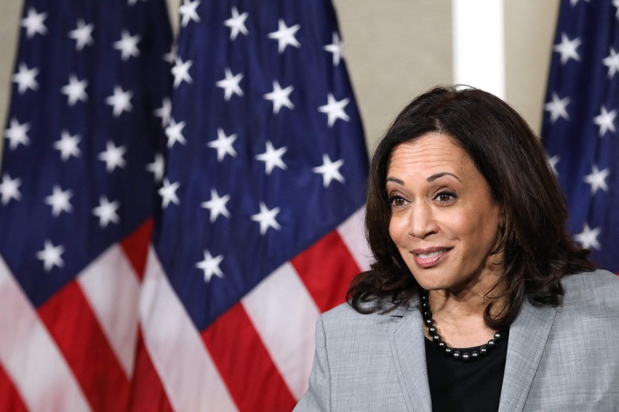 A vice-presidente dos EUA, Kamala Harris