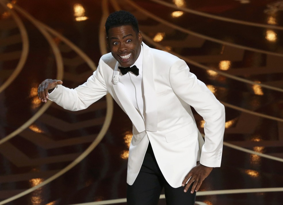 Chris Rock no Oscar 2016 — Foto: MARIO ANZUONI/REUTERS