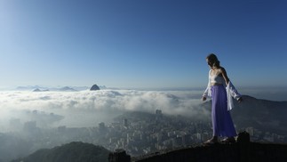 Nevoeiro atinge a manhã do Rio de Janeiro - Foto Fabiano Rocha / Agêcia O Globo