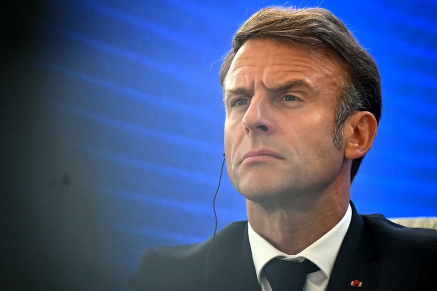 O presidente da França, Emmanuel Macron