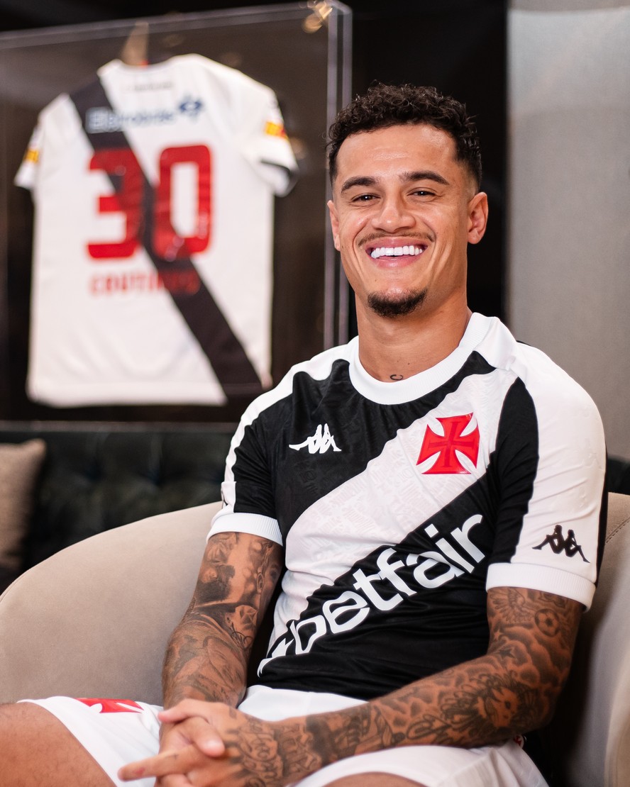 Coutinho foi anunciado na última quarta-feira pelo Vasco