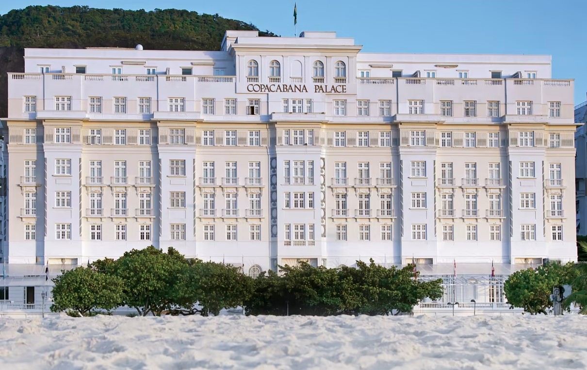 O Copacabana Palace é um ícone do Rio de Janeiro — Foto: Reprodução