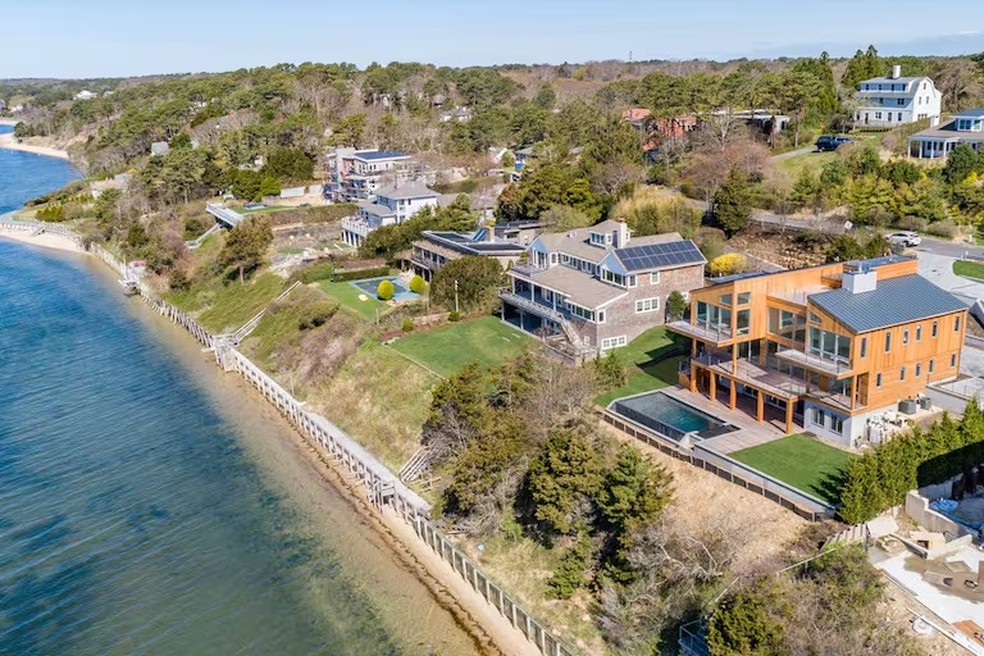 The Hamptons, em Nova York (EUA): restrições de acesso — Foto: Reprodução