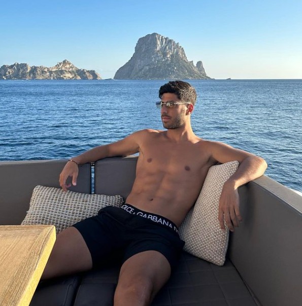 Espanhol Marco Asensio (PSG) foi eleito jogador mais sexy do mundo — Foto: Reprodução/Instagram