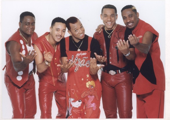 O grupo Molejo, nos anos 1990