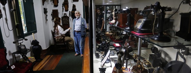 Casa onde morou o patriarca José Bonifácio, em Paquetá, vira Museu da Comunicação e Costumes — Foto: Custodio Coimbra