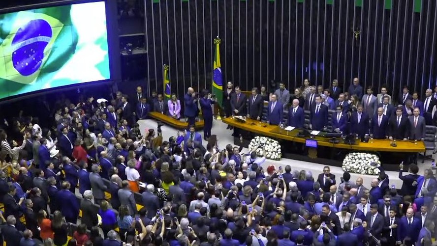 Sessão solene do Congresso Nacional