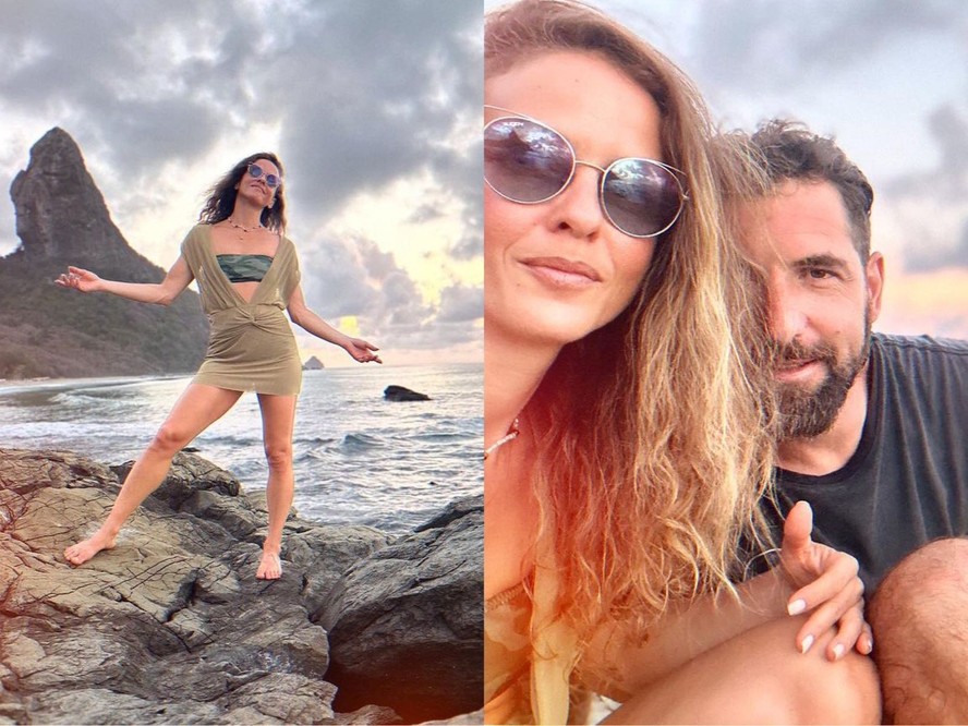 Fernanda de Freitas abre álbum de fotos de viagem a Fernando de Noronha