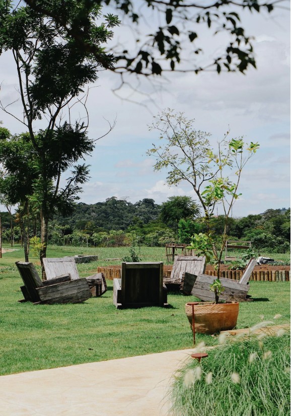 Os detalhes do Rancho da Montanha, paraíso de Bruno Gagliasso e Giovanna Ewbank  — Foto: Divulgação/mahnai