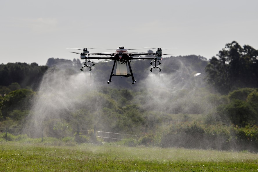 Drone da Eavision: empresa de origem coreana investiu R$ 20 milhões em sua primeira fábrica no Brasil