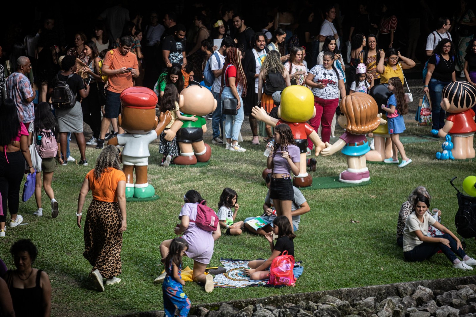 Bienal do Livro de 2023. Evento comemora 40 anos. — Foto: Hermes de Paula/Agência O Globo