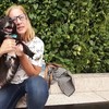 Ainda sem nome, cãozinho adotado por Simone irá começar uma nova história após ser resgatado no Rio Grande do Sul - Rafael Timileyi Lopes