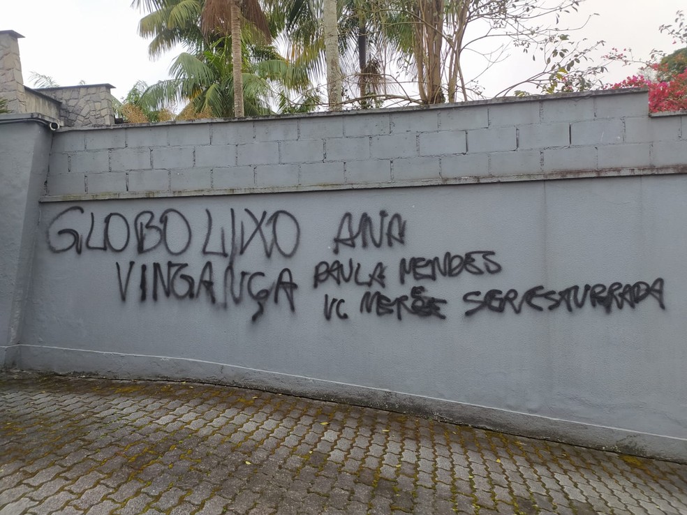 Ataques de ódio contra jornalistas da Intertv — Foto: Divulgação