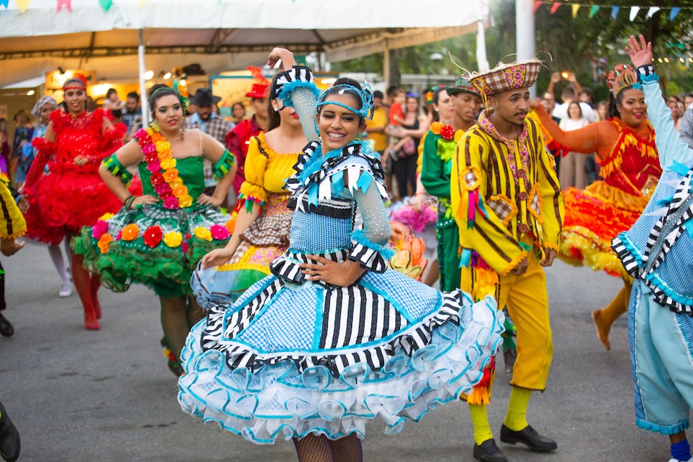 Quadrilha na Feira Hype — Foto: divulgação