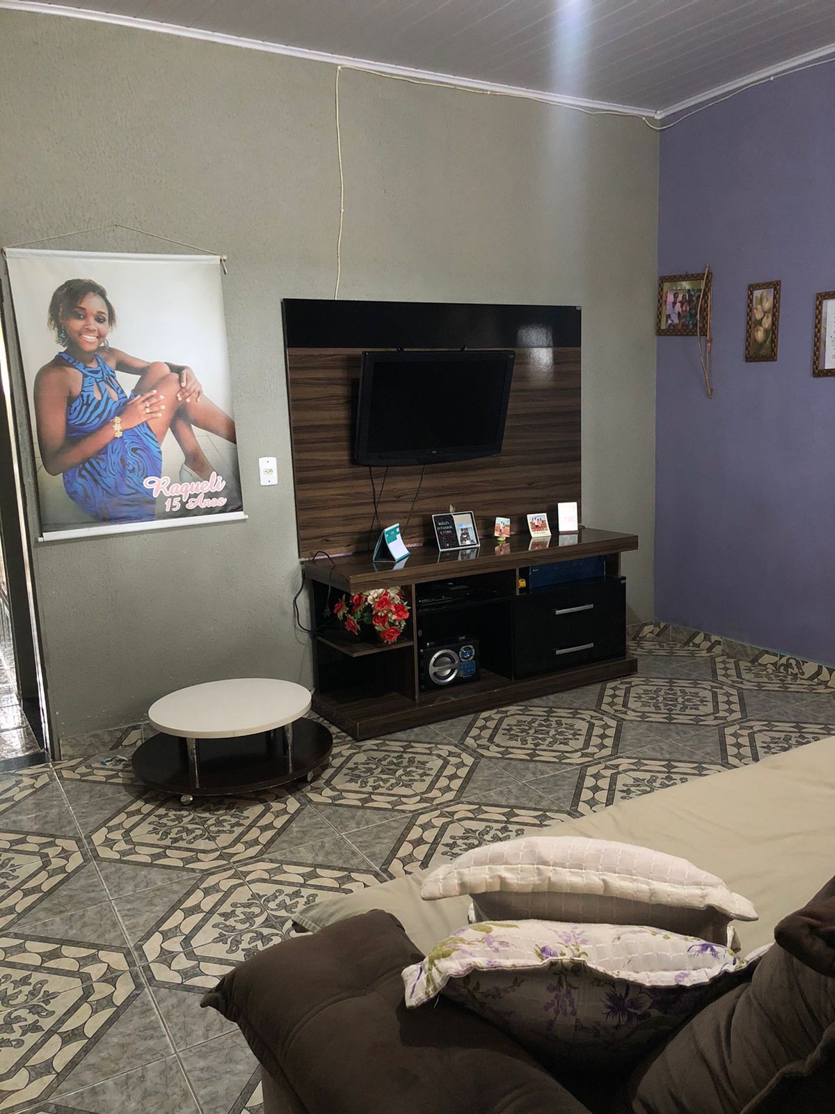 A casa de Raquele, participante do 'BBB 24' — Foto: Arquivo pessoal