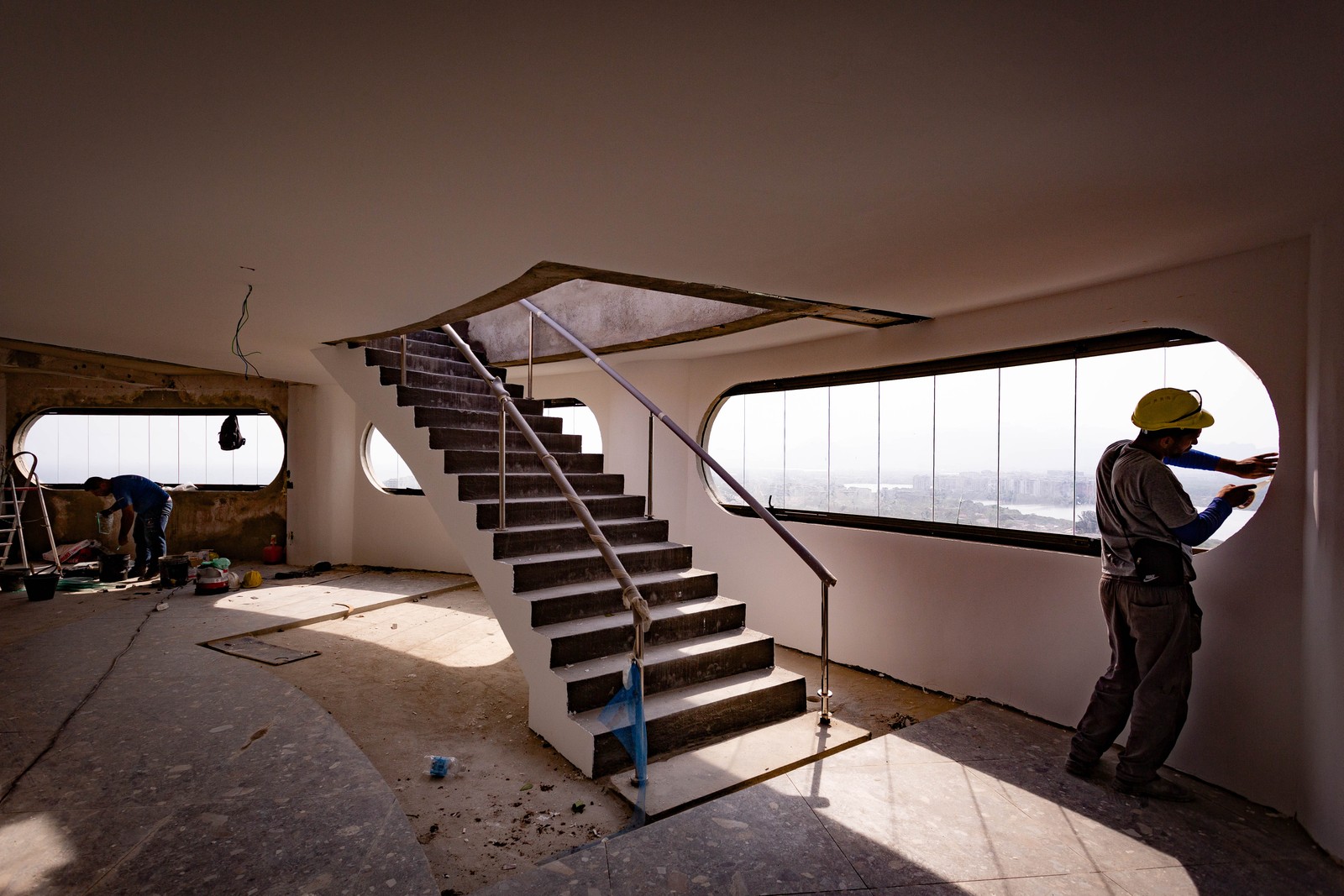 O futuro Niemeyer 360º, na Barra da Tijuca, será lançado ao mercado em 11 de novembro — Foto: Roberto Moreyra / Agência O Globo