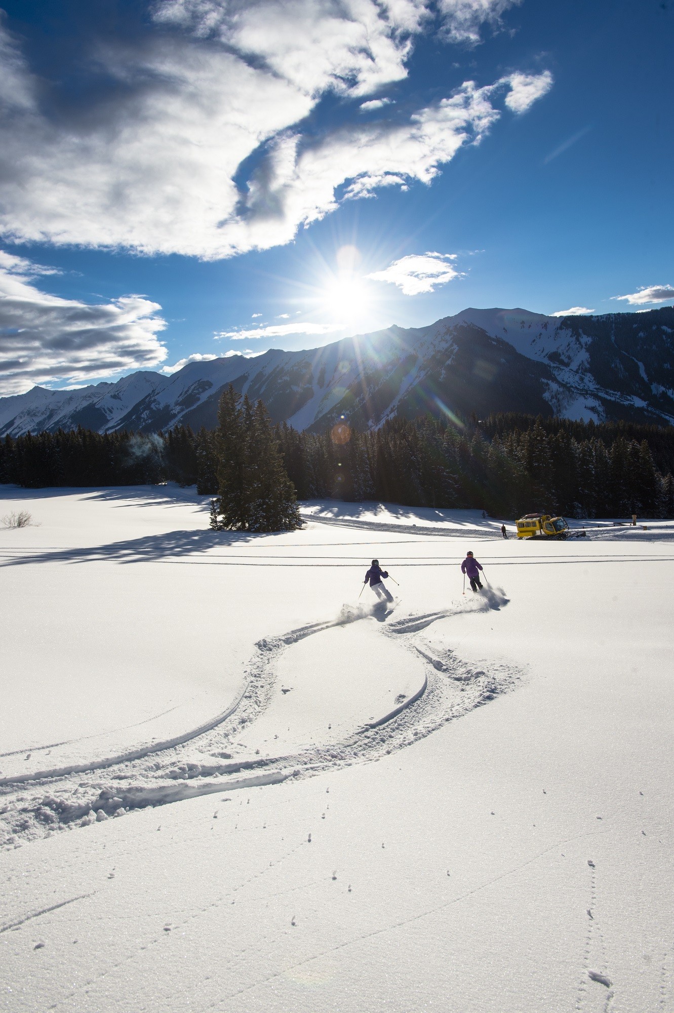 A temporada de esqui em Aspen vai até 21 de abrilDivulgação