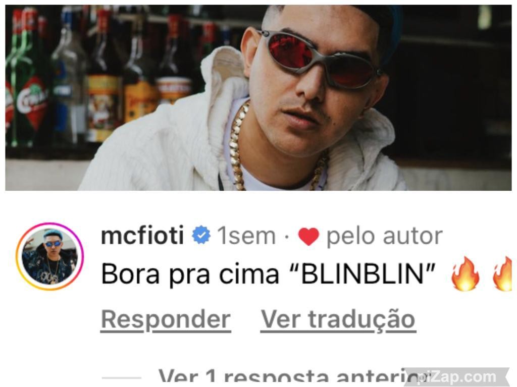  MC Fioti declarou apoio a MC Bin Laden. Num comentário nas redes do cantor, ele escreveu: "Bora pra cima "Blinblin"