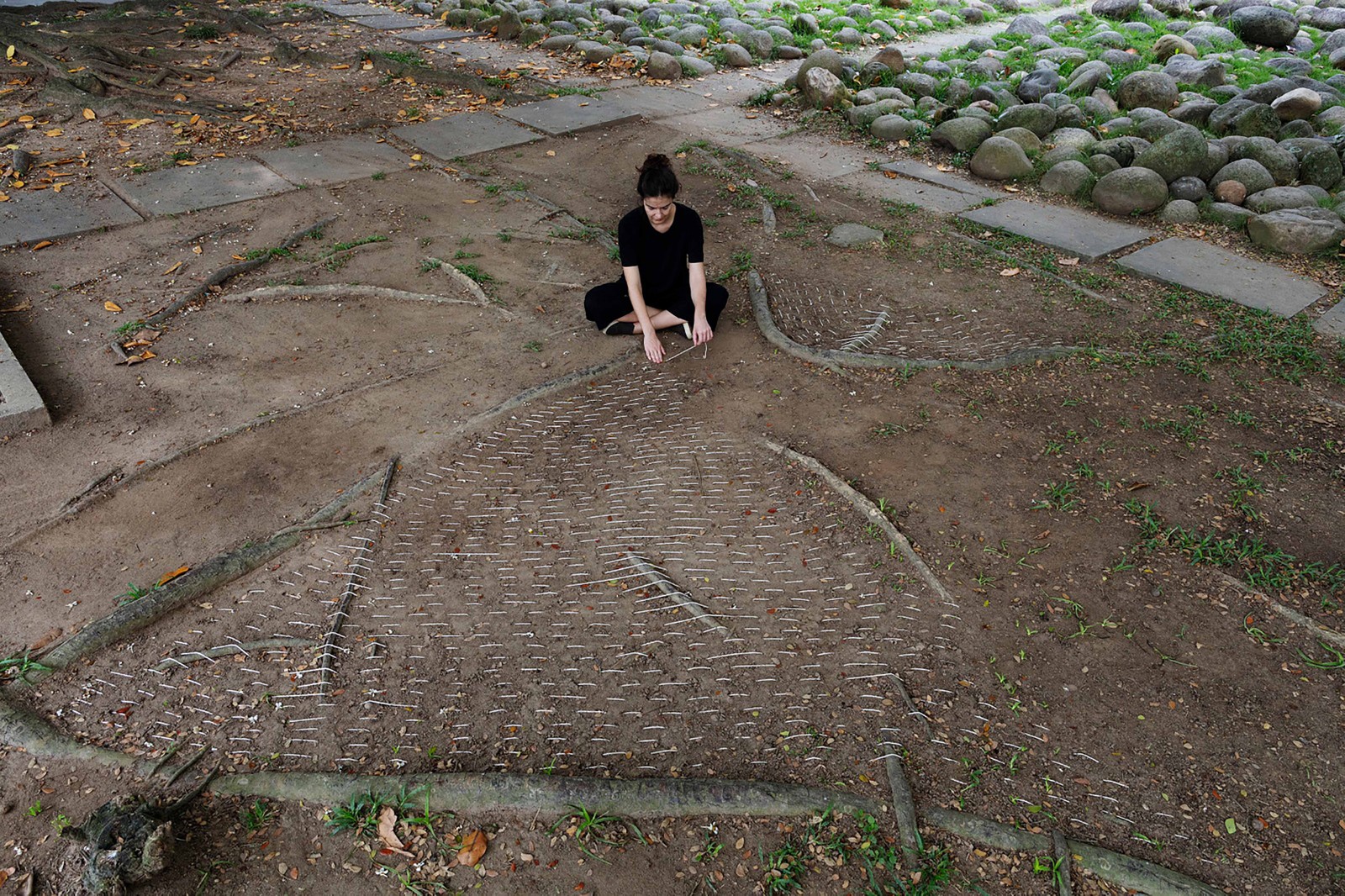 'Terra (Jardim Burle Marx, MAM Rio)', de Maria Laet — Foto: Divulgação/Andrea Capella e João Laet