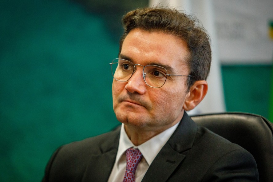 O ministro do Turismo, Celso Sabino