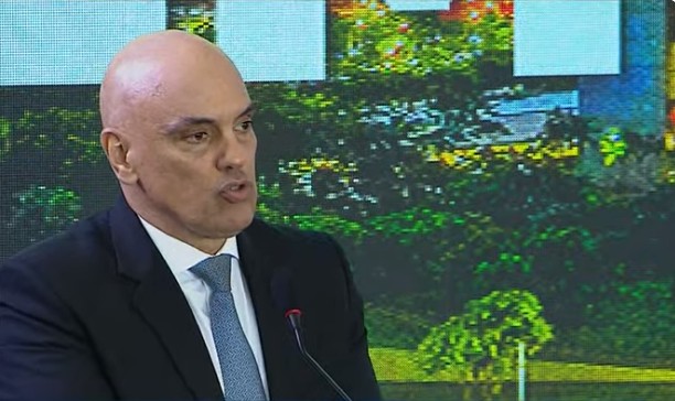 Alexandre de Moraes discursa no evento Democracia Inabalada sobre 8/1