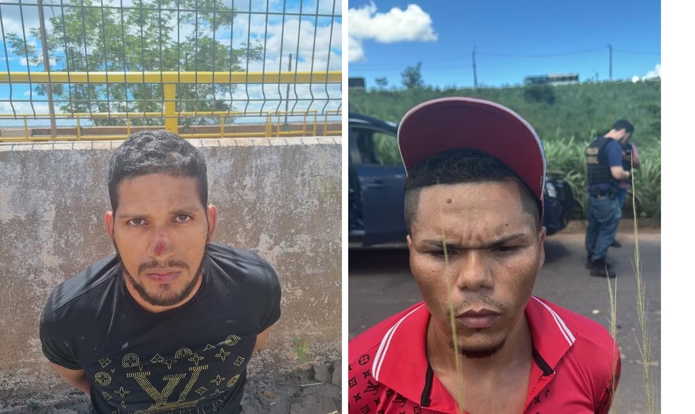 Fugitivos do presídio de Mossoró são presos após 51 dias de procura — Foto: Divulgação