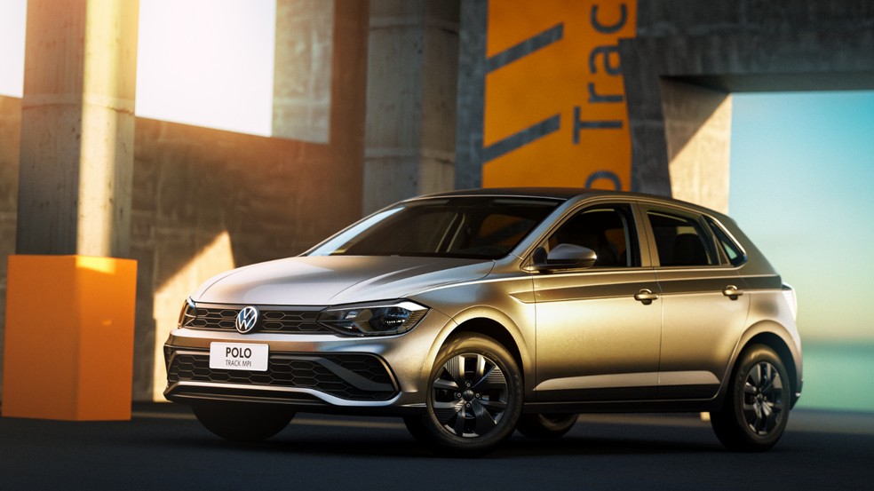 Polo Track que substituirá o Gol: Muita diferença? — Foto: Volkswagen