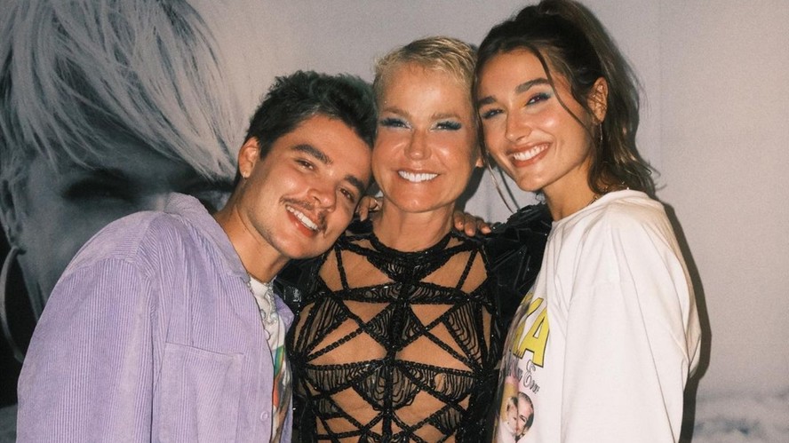 João Lucas, Xuxa e Sasha Meneghel